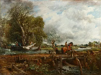 The Leaping Horse John Constable